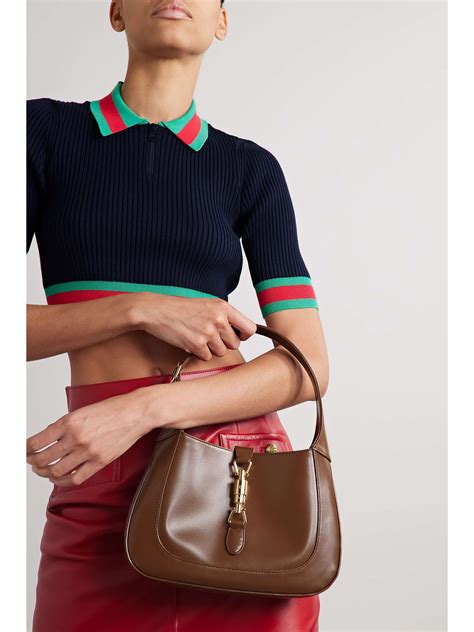 GUCCI Jackie leather shoulder bag 